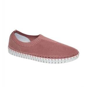 NEW ERIC MICHAEL women's lucy mesh slip on in pink
